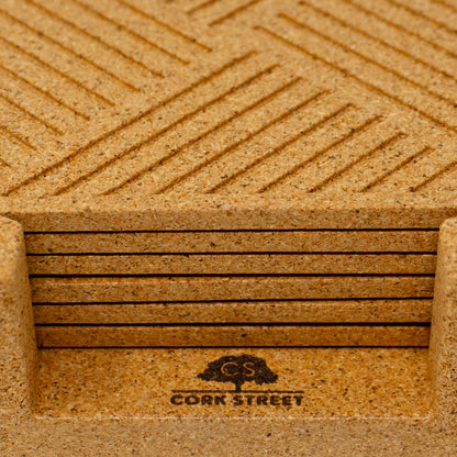 Coaster Set | 6 Pack | Includes Holder