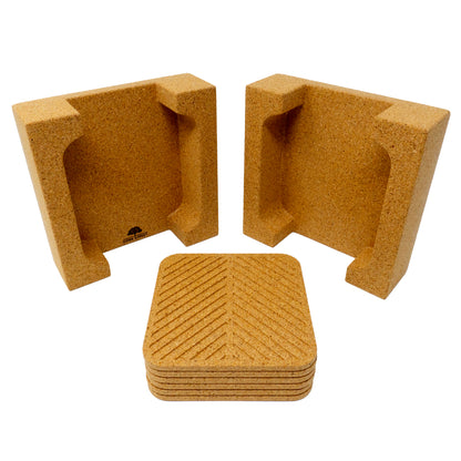 Coaster Set | 6 Pack | Includes Holder