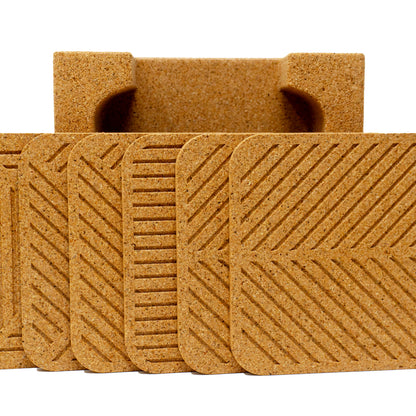 Coaster Set | 6 Pack | Includes Holder