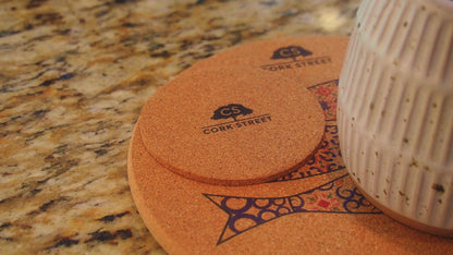 Coaster Set | 6 Pack | Includes Holder